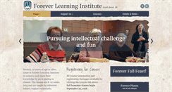 Desktop Screenshot of foreverlearninginstitute.org